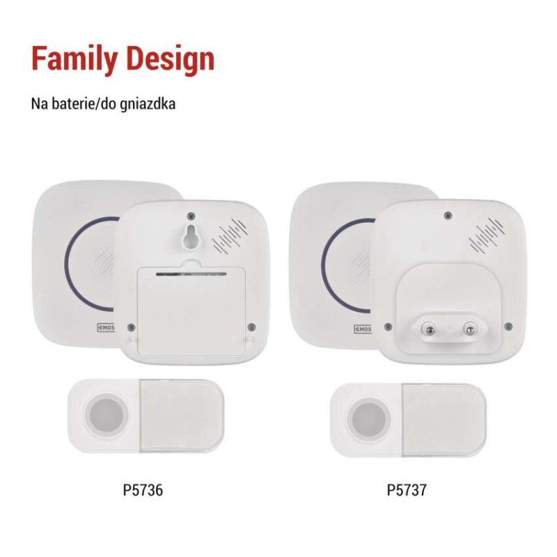 Dzwonek bezprzewodowy AC P5737