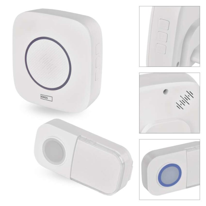 Domovní bezdrátový zvonek P5737 do zásuvky