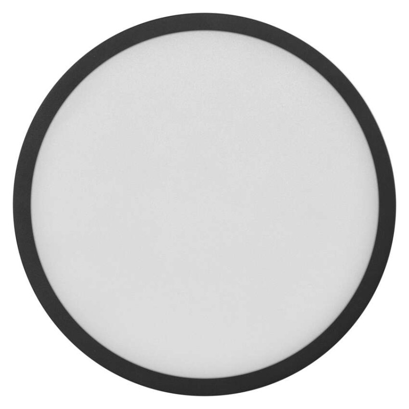 LED lampa NEXXO, melna, 22,5 cm, 21 W, silti/neitrāli balta