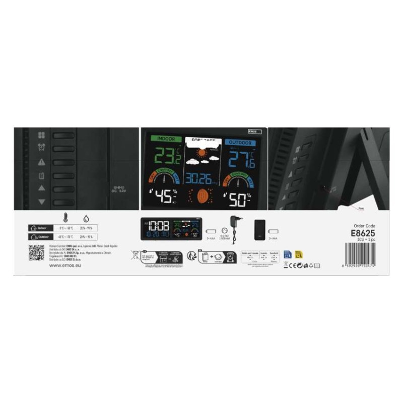 Drahtlose Wetterstation E8625