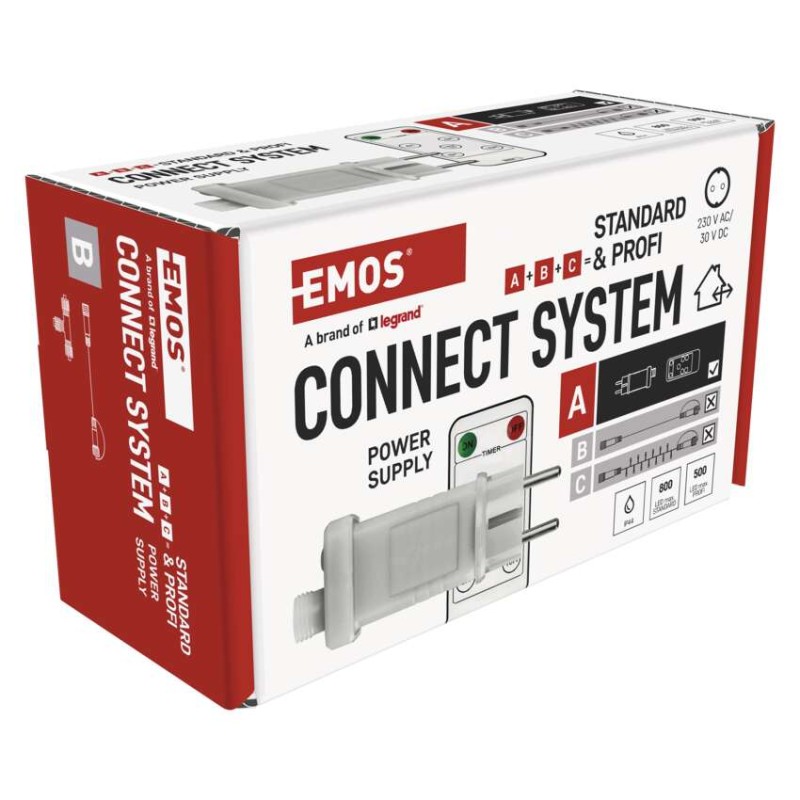 Napájací zdroj pre vianočné spojovacie osvetlenie Standard/Profi, vonkajšie, ovládač