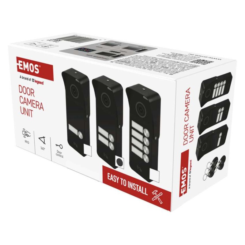 Kamerová jednotka pro monitory a videotelefony EMOS EM-10AHD