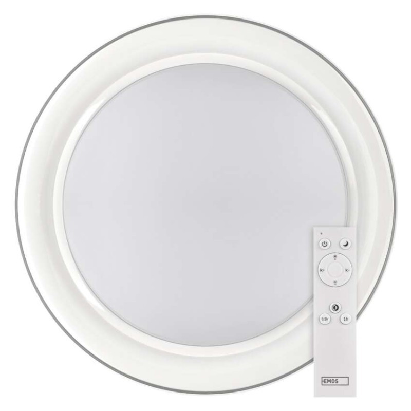 Oprawa LED REMI 45W regulowana CCT, ściemnialna, z pilotem