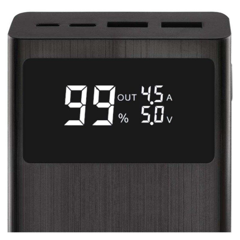 Power bank EMOS BetaQ 20, 20 000 mAh, 22,5 W, čierny