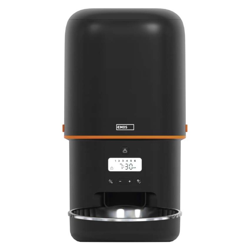 Pet Care barības dozators, 4 l, melns