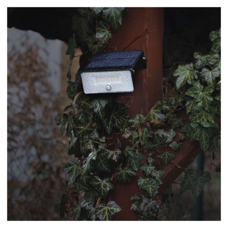 Naświetlacz LED Garden SOLO solarny z PIR, 1000 lm, neutralna biel