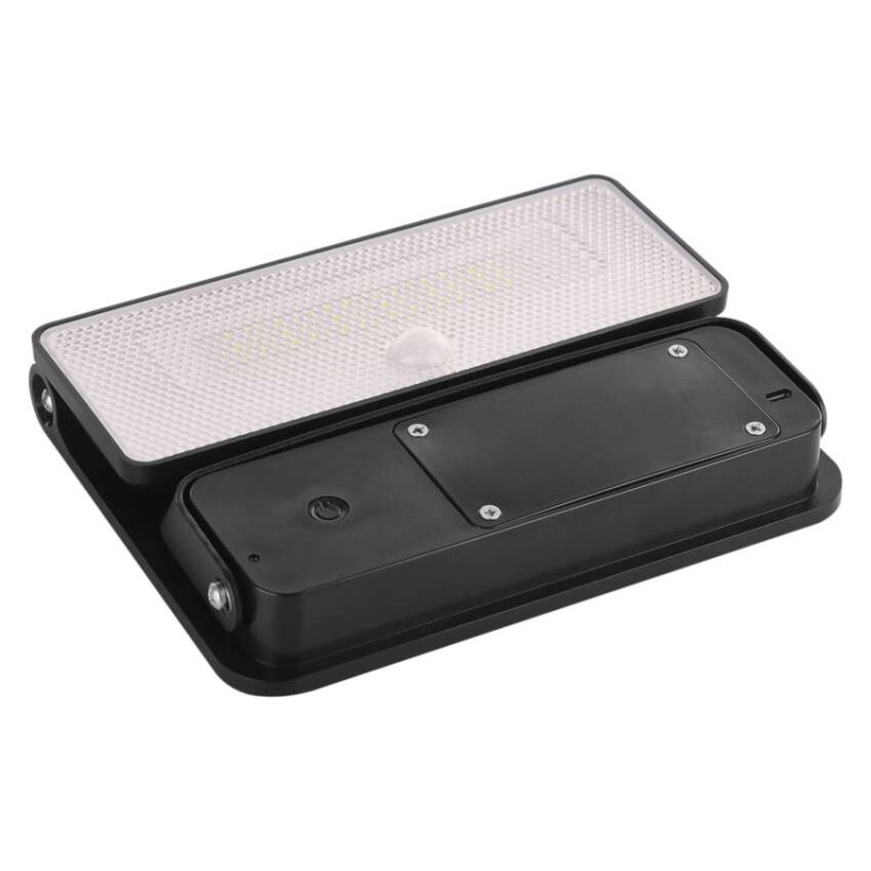 Naświetlacz LED Garden SOLO solarny z PIR, 1000 lm, neutralna biel