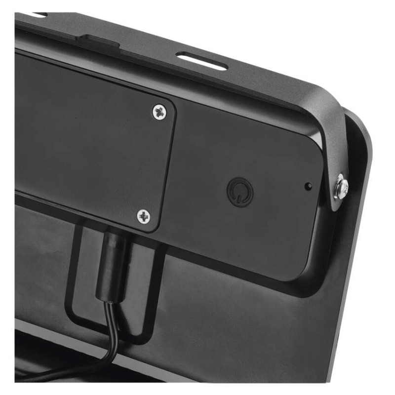 Naświetlacz LED Garden SOLO solarny z PIR, 1600 lm, neutralna biel