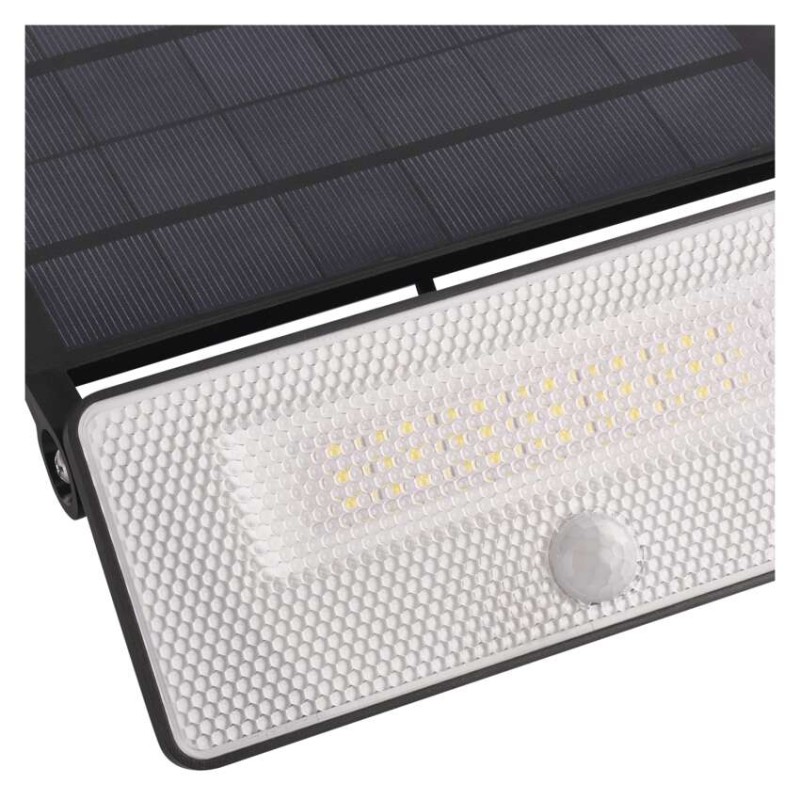 Naświetlacz LED Garden SOLO solarny z PIR, 1600 lm, neutralna biel