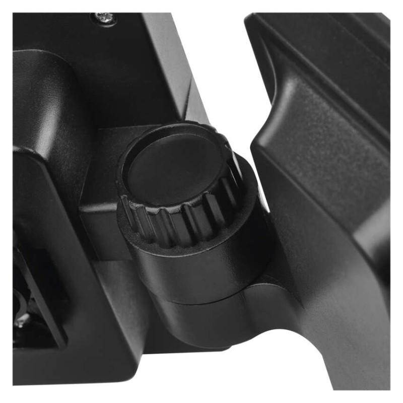 Solární LED reflektor SPILO s pohybovým čidlem, černý, neutrální bílá