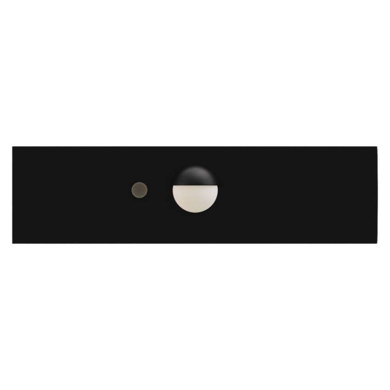 Oprawa LED Garden BRIXO solarna z PIR, 350 lm, NW, czarna