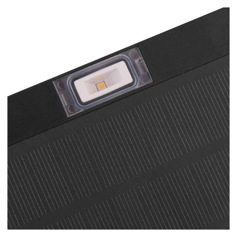 Oprawa LED Garden BRIXO solarna z PIR, 350 lm, NW, czarna