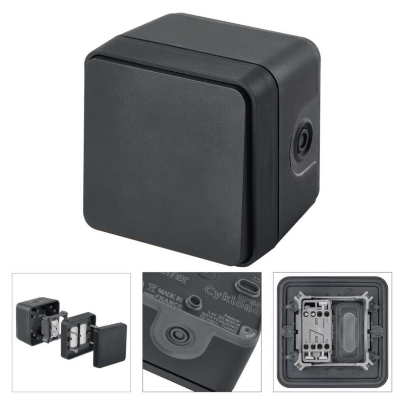 EMOS Cyklone wyłącznik schodowy IP55