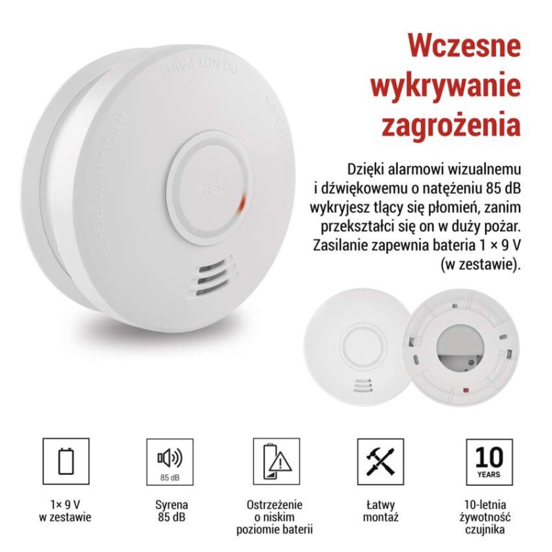 Detektor dymu TSS910A