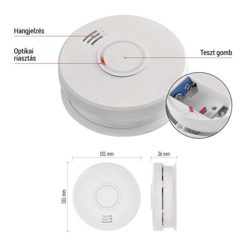EMOS Füstérzékelő TSS910A