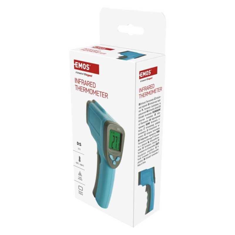 Infrasarkanais digitālais termometrs, bezkontakta