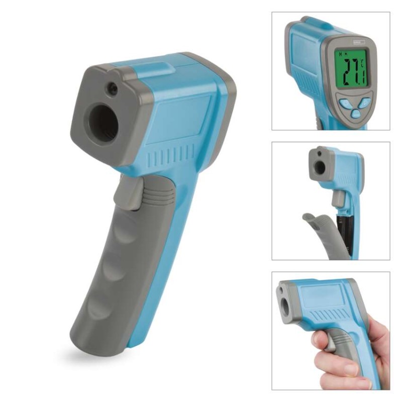 Infrasarkanais digitālais termometrs, bezkontakta