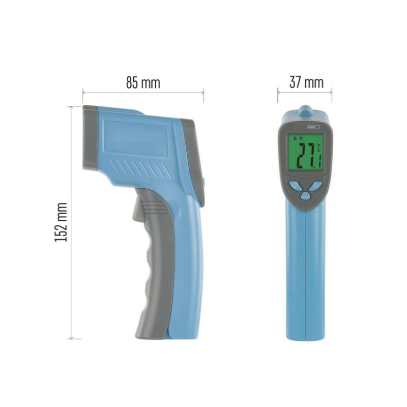 Infrasarkanais digitālais termometrs, bezkontakta