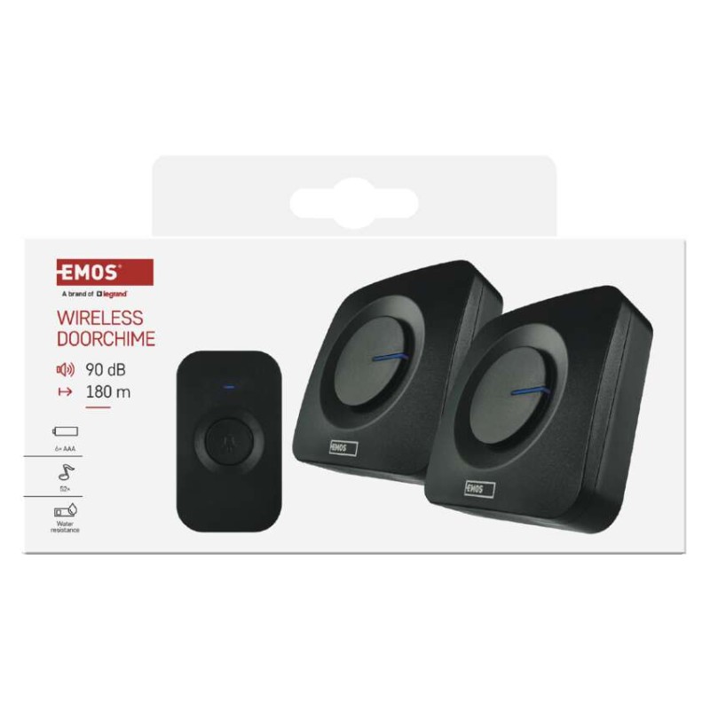 Domovní bezdrátový zvonek P5730 na 3x AAA