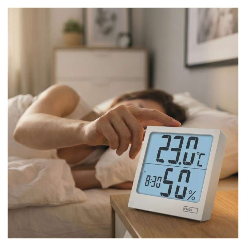 EMOS Hő- és nedvességmérő E0114N
