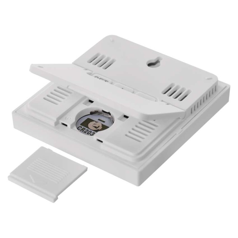 Digitālais termometrs ar mitruma mērītāju, bezvadu sensors, datums E0522