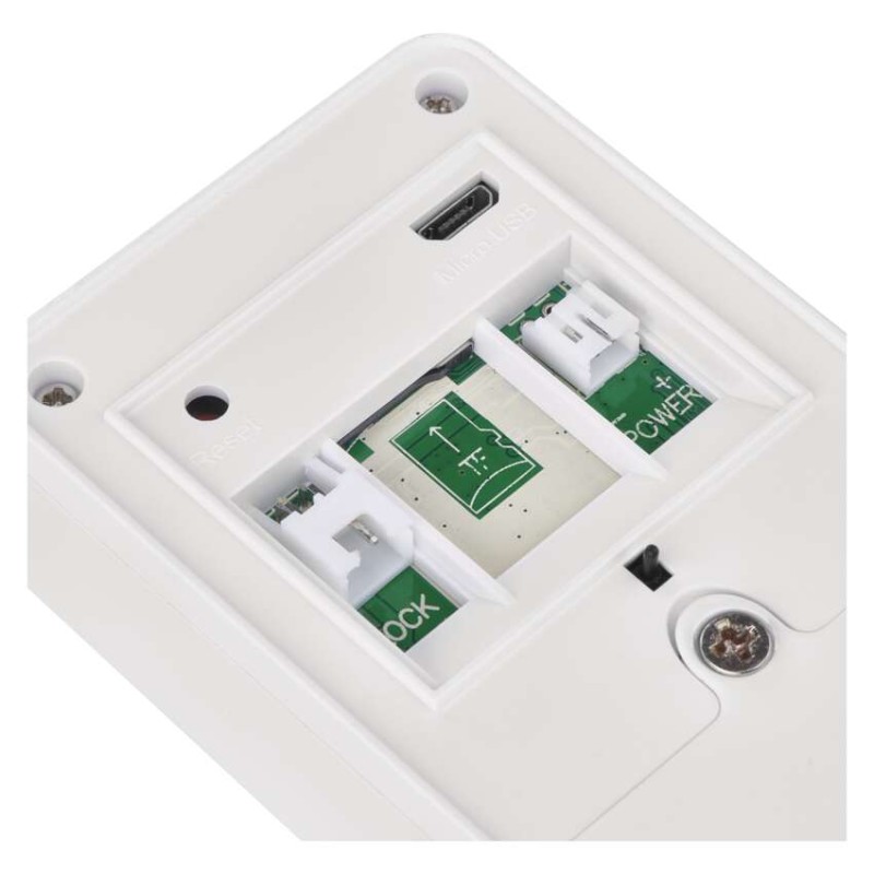 GoSmart dzwonek wideo IP-09D z WiFi, akumulatorem i panelem solarnym 