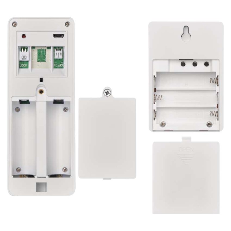 GoSmart dzwonek wideo IP-09D z WiFi, akumulatorem i panelem solarnym 