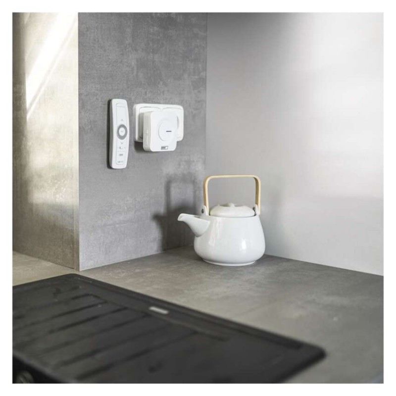 Bezbateriový domovní bezdrátový zvonek P5731 do zásuvky