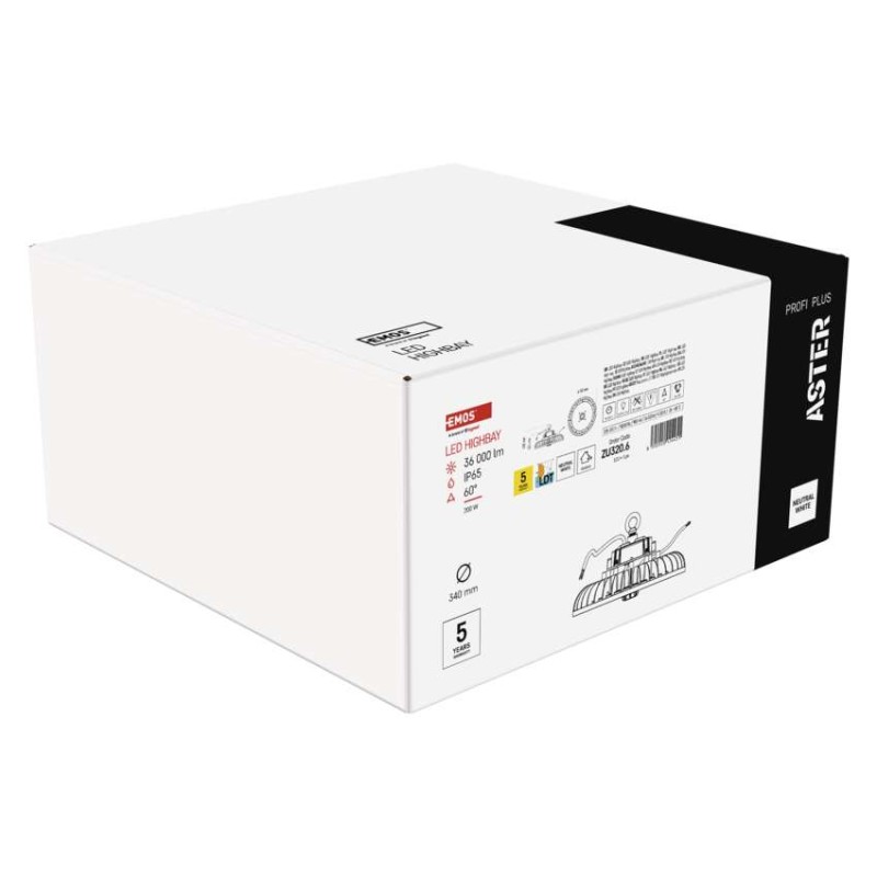 Oprawa przemysłowa LED HIGHBAY ASTER 200W 60° NW