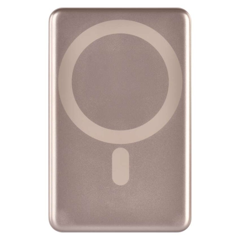 Power bank EMOS WI 1031, 10 000 mAh, 20 W + wireless, ružovo-zlatá