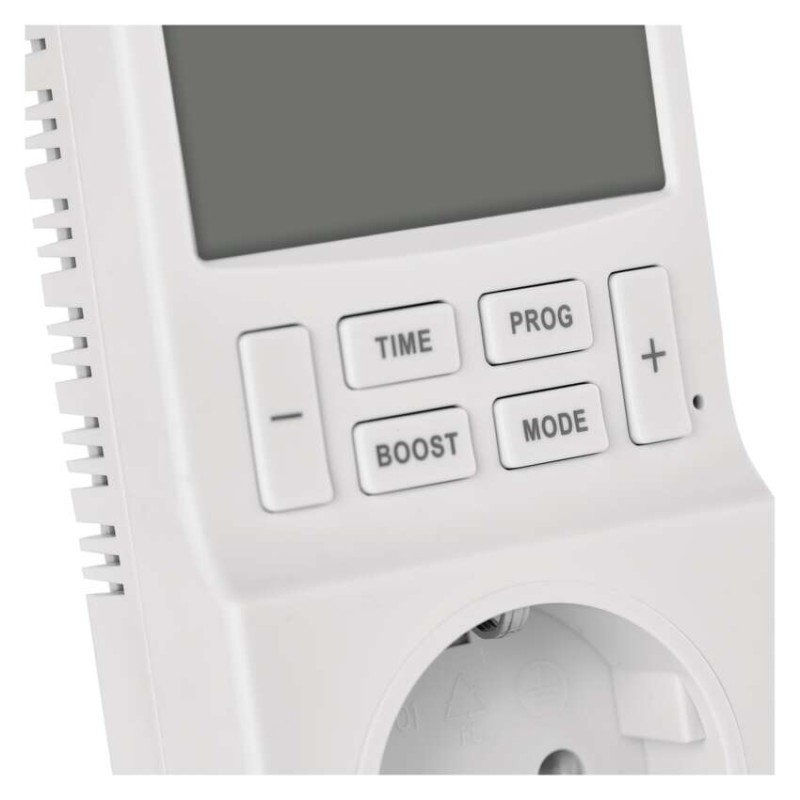 GoSmart 2-in-1 pistik termostaat koos digitaaltaimeriga, WiFi