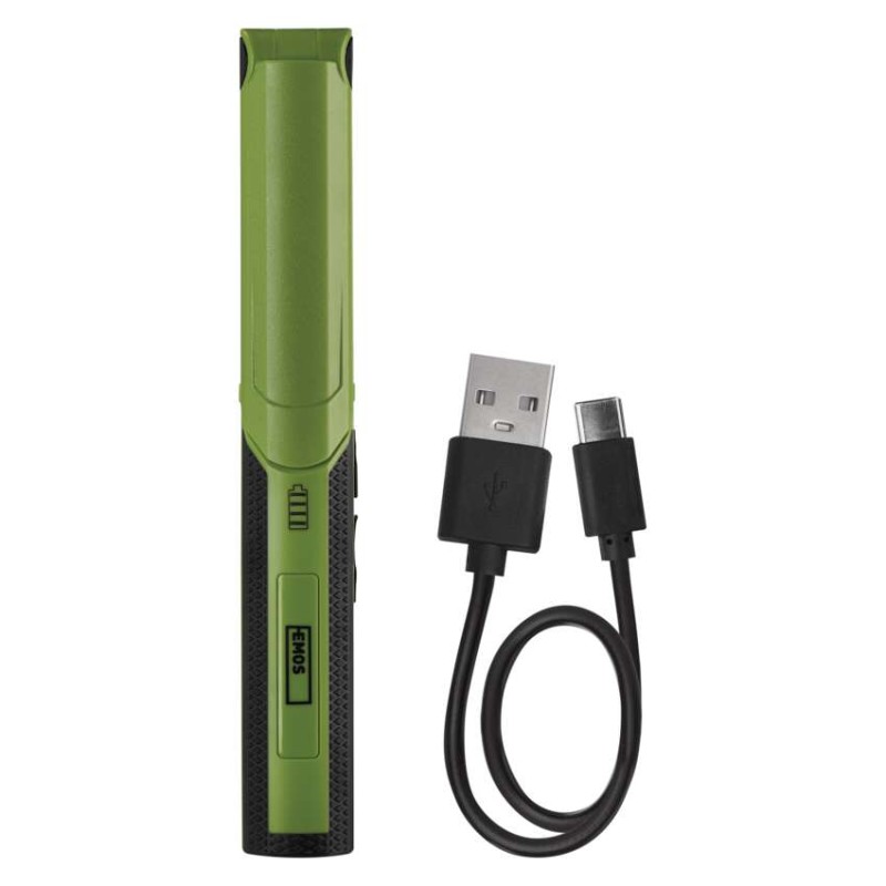 COB LED + LED nabíjecí prac.svítilna P4535, 670 lm, 2200 mAh