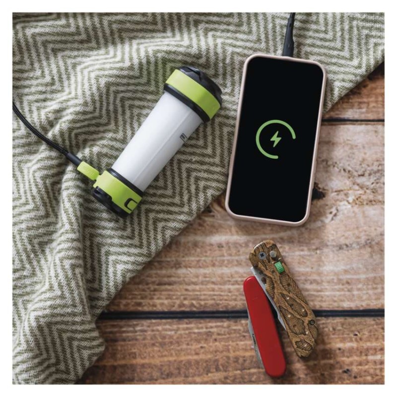 SMD LED+LED kempinglámpa P4009, 360 lm, Li-Pol 4000 mAh