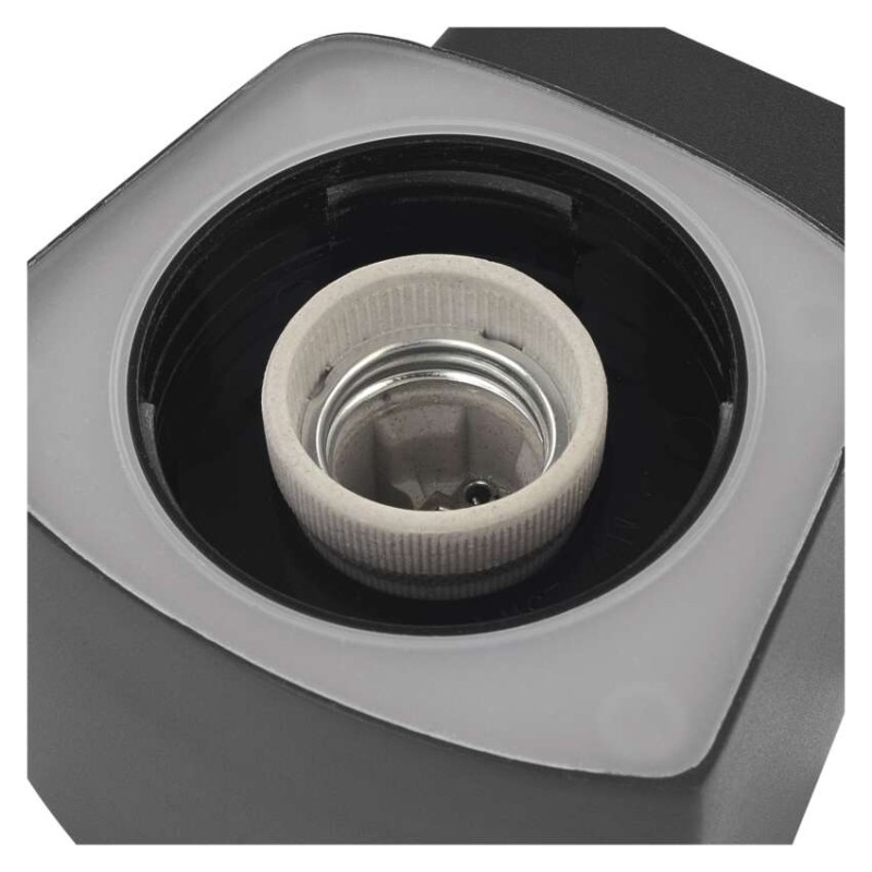 Zahradní nástěnné svítidlo LANA, 11,7 x 10,6 x 21,8 cm, 1 x E27, 25 W