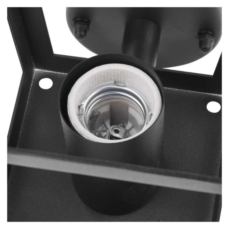 Zahradní nástěnné svítidlo ADENIA, čidlo soumraku, 19,8 x 15 x 29,8 cm, 1 x E27, 15 W