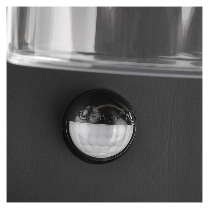 LED aiavalgusti, PIR ZALA, 12,8 × 8 × 28 cm, 1 × E27, 15 W