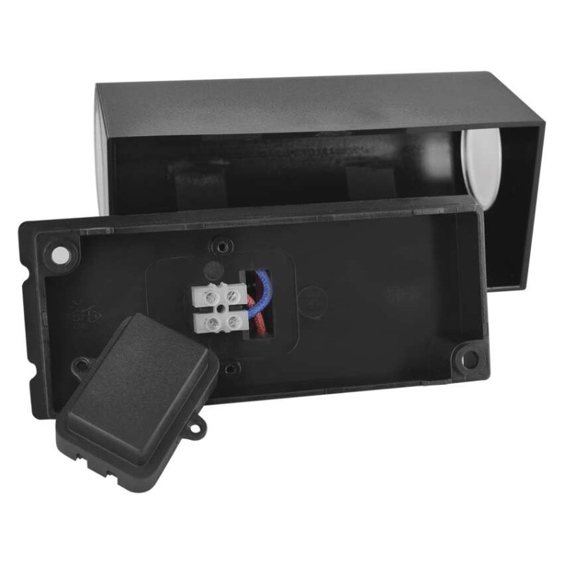 Záhradné nástenné svietidlo OCULUS, 8,8 x 6,7 x 15,3 cm, 2 x GU10, 2× 7W