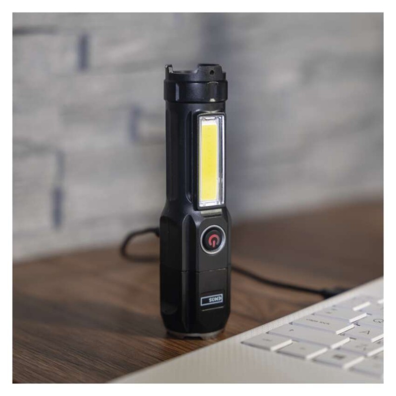 LED nabíjecí plastová svítilna P3214, 150 lm