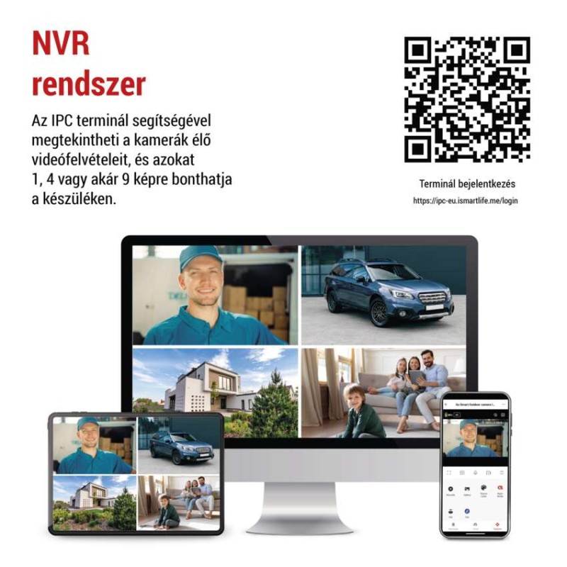 GoSmart Forgatható kamera IP-220W wifivel