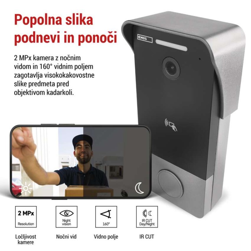 GoSmart video zvonec IP-20PoE