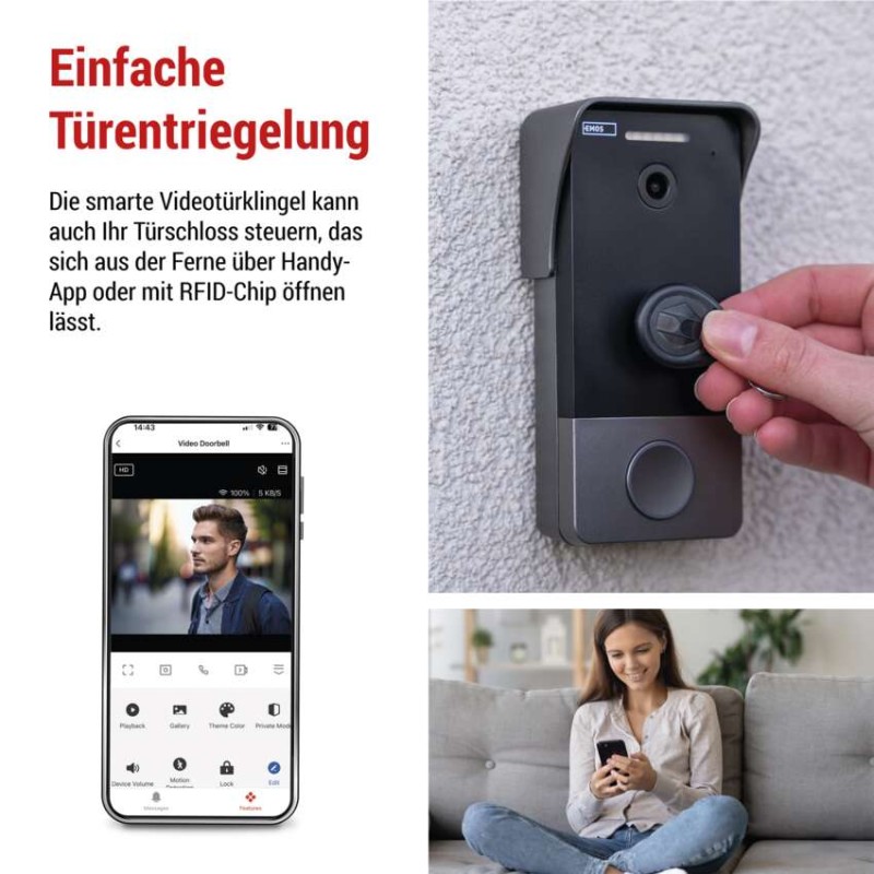 GoSmart Video-Türklingel IP-20PoE