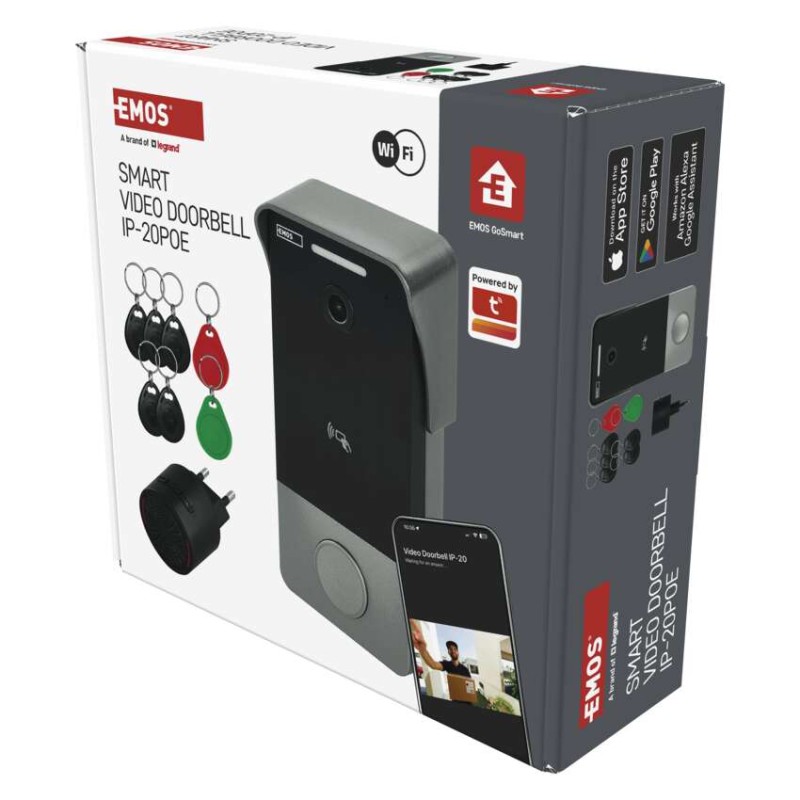 GoSmart videozvonček IP-20PoE