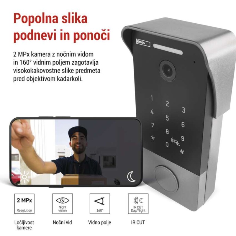 GoSmart video zvonec IP-21PoE