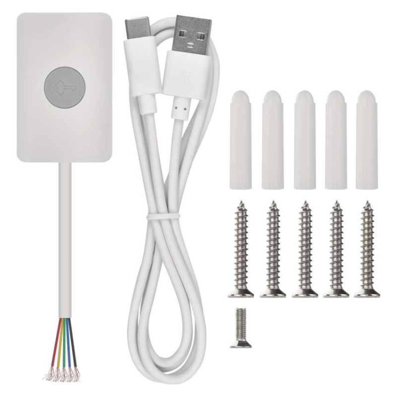 Juhtmevaba kodune audiovärava telefonikomplekt H1087, 1 osaleja