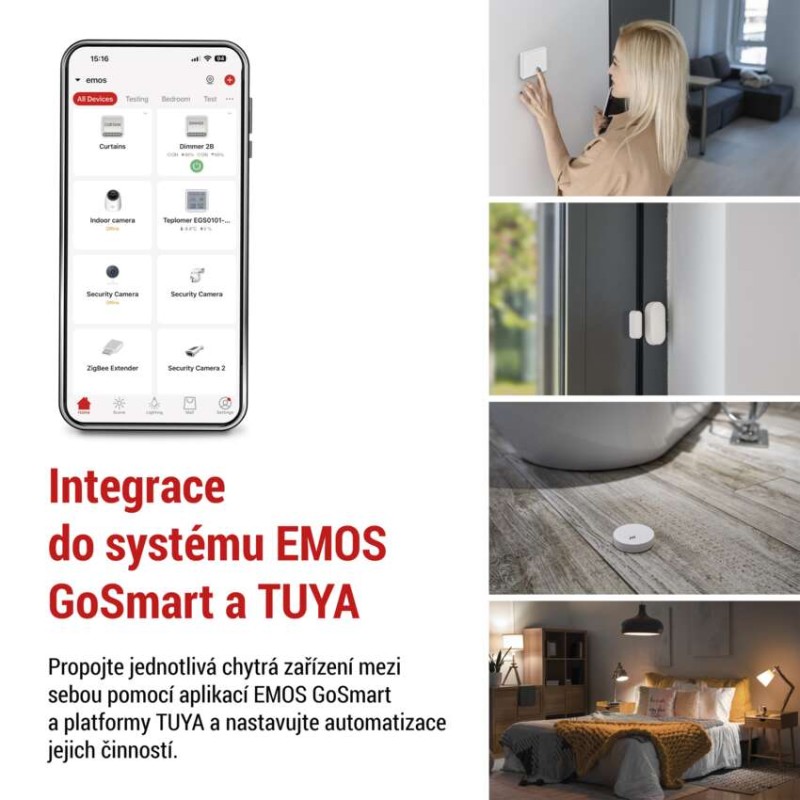 GoSmart opakovač signálu IP-2213Z pro ZigBee bránu