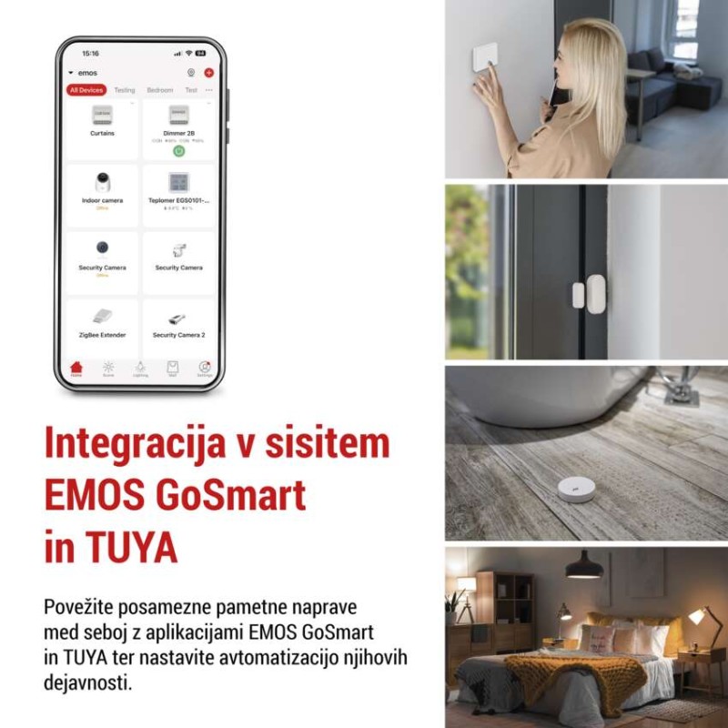 GoSmart Ponovitelj signala IP-2213Z za prehod ZigBee