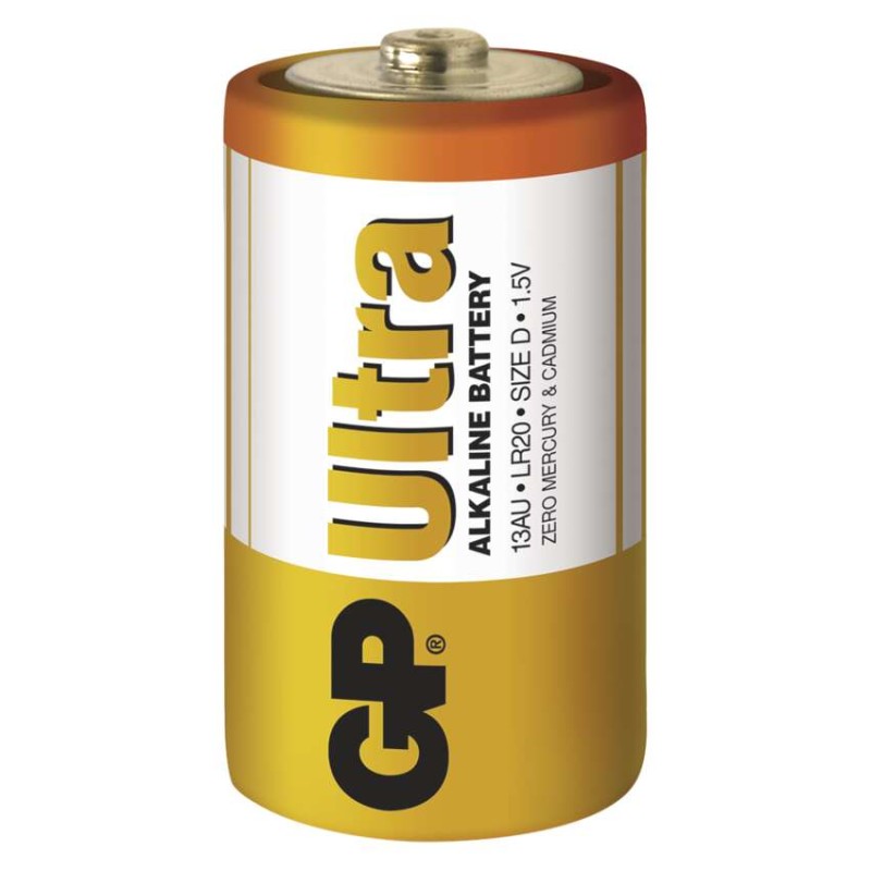 GP Ultra Alkáli elem LR20 (C) 2db/bliszter