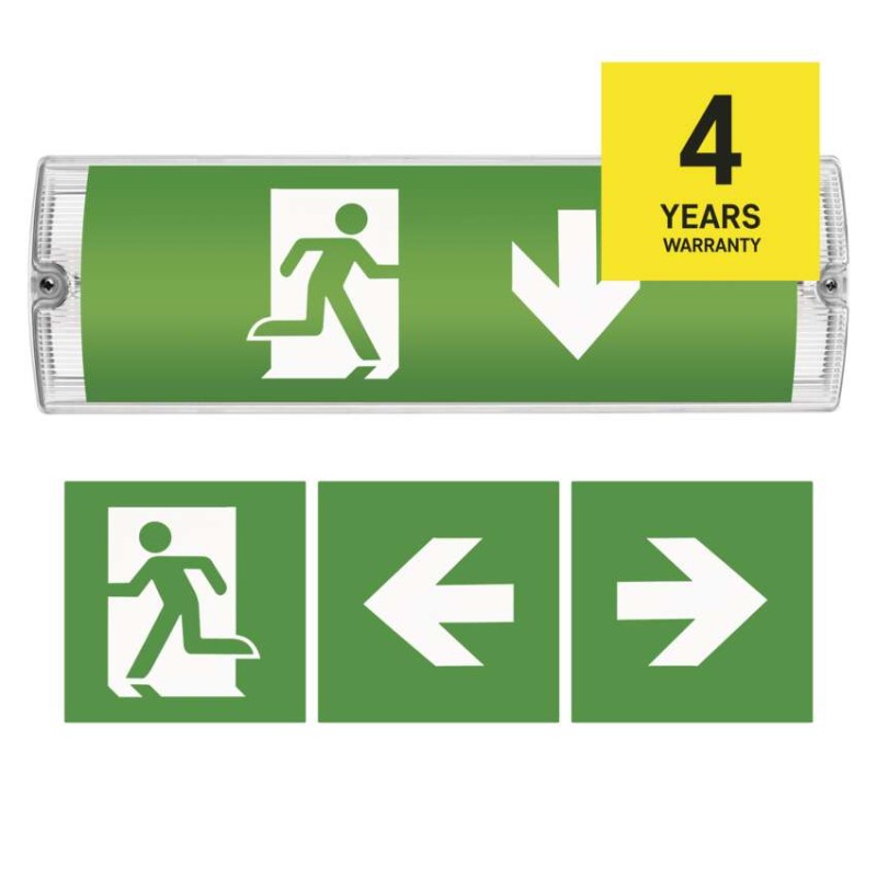 LED Núdzové svietidlo NESSI 3W 3H IP65 