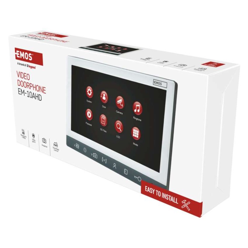 Monitor videotelefonu EM-10AHD 7" LCD