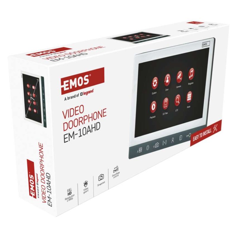 Monitor videotelefonu EM-10AHD 7" LCD